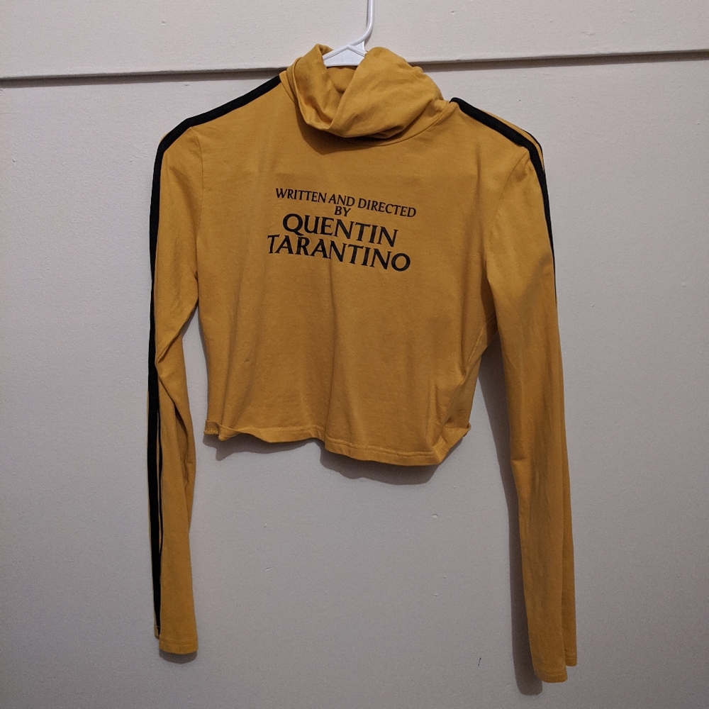 Yellow Crop top